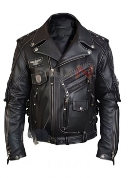 Men's Genuine Biker Leather Jacket